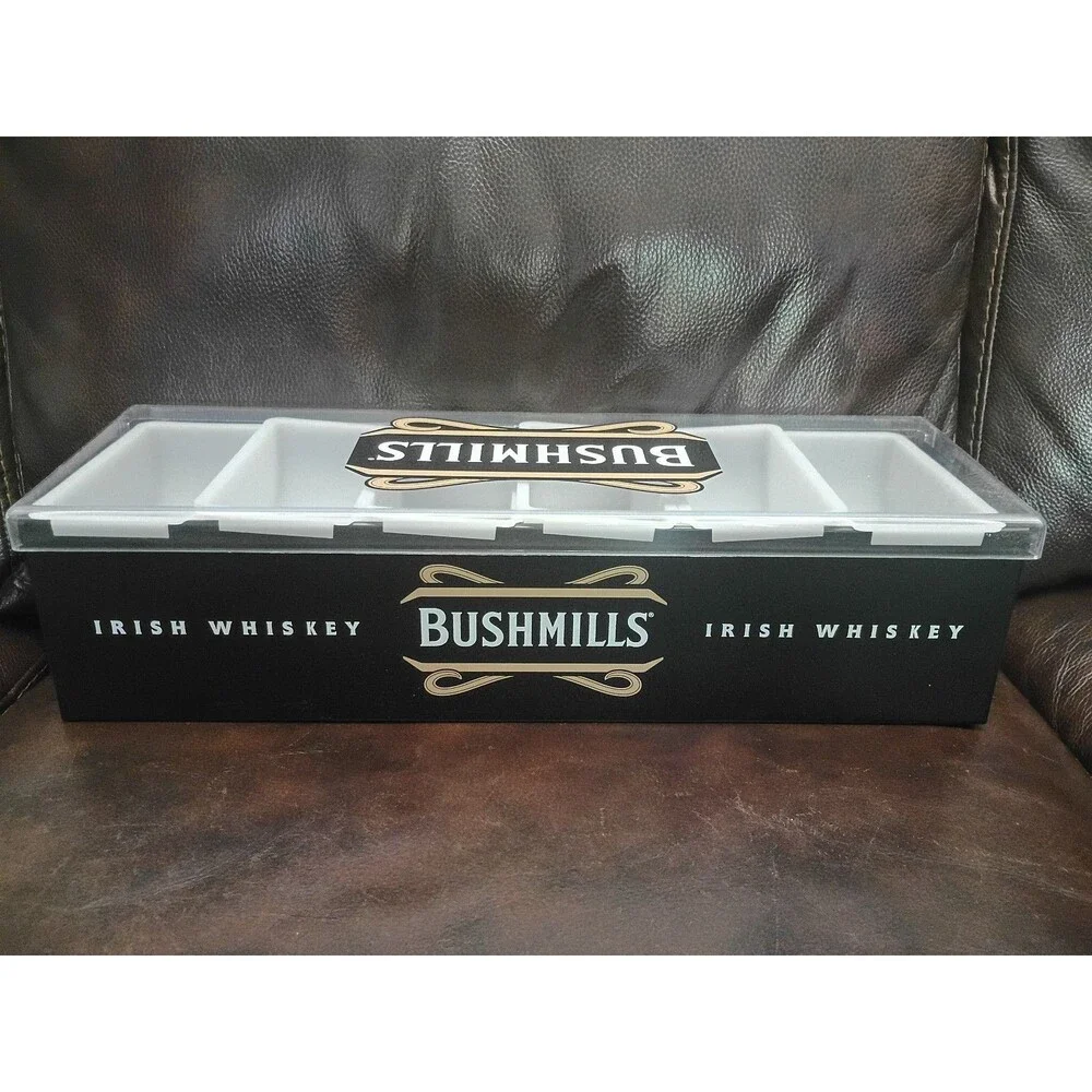 Bushmills Irish whiskey garnish bar caddy promotional bar swag merchandise